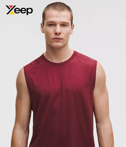 เสื้อกล้ามออกกำลังกายผู้ชาย XEEP รุ่น XC-GTT-52 คุณภาพสูง ระบายอากาศได้ดี แห้งเร็ว พิมพ์ลายแบบ Heat-Transfer ผ้าถัก 100% คอตตอน คอกลม ด้านหน้า - Product Image 2