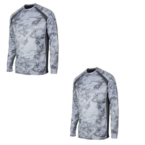 Chemise de pêche pour homme de qualité supérieure, à manches longues, en tricot, écologique, respirante, avec protection UV, impression numérique personnalisée - Product Image 3