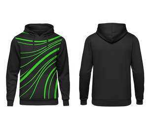 Sudadera con Capucha Sublimada Personalizada para Gimnasio y Fitness – Sudadera con Capucha Personalizada para Equipos, Hombres, Mujeres, Jóvenes, Chaqueta con Capucha para Entrenamiento, Ropa Deportiva - Product Image 3