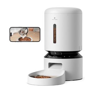 Automatic <b>Cat</b> <b>Feeders</b> - Timed Pet <b>Feeder</b> for <b>Cats</b> and Dogs with Dry Food Dispenser, Desiccant Bag, Programmable Portion Control - Product Image 1
