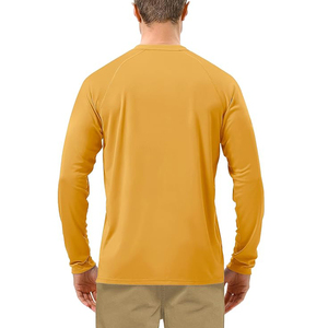 Nouveau T-shirt à manches longues pour homme, coupe ajustée, pour l'été, respirant, séchage rapide, style décontracté, T-shirt à manches longues personnalisé - Product Image 6