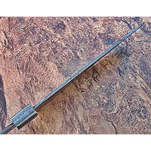 Couteau à lame vierge personnalisé fait main Jexmoo avec lame en acier Damas d'épaisseur 3,0 mm, étui en cuir - Cadeau pour chef - Product Image 3