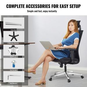 Base di Ricambio Universale per Sedia da Ufficio 28 Pollici, Capacità di Carico Statico 2500 Libbre, Accessori per Mobili per Sedia da Scrivania - Product Image 6