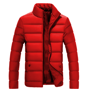 Everyday Wear Puffer Jacket Men <b>Warm</b> Hooded Quilted Coat Casual Lightweight Winter Outerwear Street Style Trend - Product Image 3