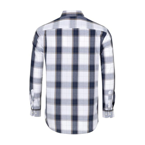 เสื้อเชิ้ตผู้ชายคุณภาพพรีเมียม แขนยาว ผ้าถักเนื้อนุ่ม สวมใส่สบาย ทรงปกติ ไม่ยับ ระบายอากาศได้ดี เป็นมิตรต่อสิ่งแวดล้อม แห้งเร็ว - Product Image 1