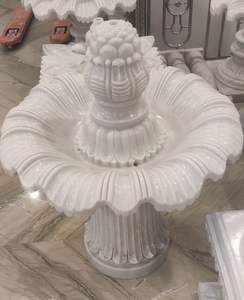 Fuente de Lujo para Hotel o Villa, Tallada a Mano en Mármol Natural, Diseño Moderno, Duradera, Ecológica, Resistente al Fuego y al Agua - Product Image 2