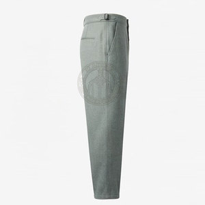 Pantalon de travail allemand robuste, coupe droite, coutures renforcées, poches pratiques, toile légère, pour homme - Product Image 4