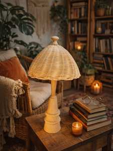 Lámpara de Mesa Estilo Vintage de Fabricación Directa de Fábrica, Simple y Creativa, de Doble Uso para Dormitorio, Mesita de Noche o Pared, de Proveedor BD - Product Image 6