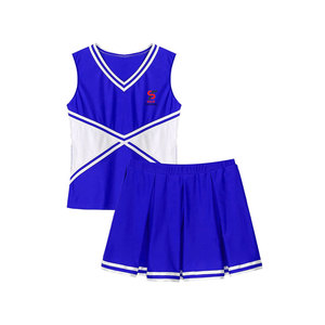 Tenue de cheerleading Solid Trader Top Performance Sportswear aux couleurs vibrantes, technologie de séchage rapide, coupe douce et respirante - Product Image 1