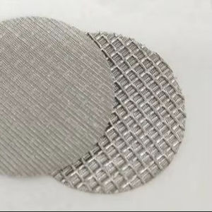 Paquete de Discos de Malla Filtrante de Acero Inoxidable 304, Pantalla Tejida Multicapa para Filtración de Fundidos de Polímeros e Industria de Extrusión - Product Image 1