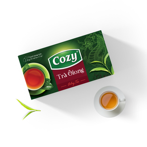 ชาอู่หลงแบบซองพร้อมชง ตัวอย่างฟรี ชาผลไม้อบแห้งผ่อนคลาย ซองชาแบบสองช่อง - Product Image 1