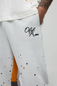 Screen Printed <b>Custom</b> Men's Jogger Personalized Long Sleeve Streetwear OEM Casual Wear <b>Custom</b> Design Apparel Bottom Clothing - Product Image 3