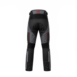 Pantalon de moto respirant pour homme, maille foncée renforcée, protection intégrée, équipement de conduite toutes saisons, pantalon textile d'hiver - Product Image 6