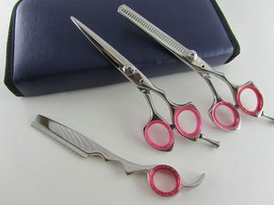 Ciseaux de coiffure en acier inoxydable de haute qualité avec étui en cuir, usage commercial et domestique, modèle HI-HCS-1292 - Product Image 4