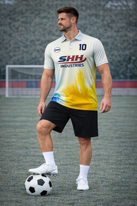 เสื้อยืดเปล่าสำหรับพิมพ์ลายแบบรีดร้อน SHH Wholesale ปี 2026 จำหน่ายจำนวนมาก เสื้อผ้าลำลองสำหรับผู้ชาย สวมใส่ได้ในฤดูใบไม้ร่วงและเหมาะสำหรับการเล่นกีฬา - Product Image 2