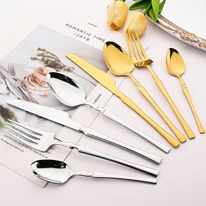 Assortiment de couverts de luxe dorés et argentés, durables, de qualité alimentaire, pour la décoration de mariages, restaurants et banquets - Product Image 4