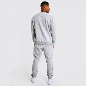 Ensembles de survêtements décontractés en polaire à capuche pour hommes, personnalisables avec logo, pour le jogging, tenues de sport d'hiver, grandes tailles, respirants, vente en gros - Product Image 2