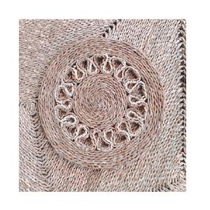 Venta al por mayor de manteles individuales redondos de mimbre tejidos a mano para decoración de mesa de cocina de fabricante vietnamita - Product Image 4