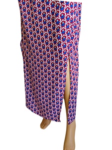 Ensemble jupe midi et pantalon long décontracté pour femme, taille unique, élégant, d'été, en rayonne tissée, coupe trapèze, taille naturelle, respirant, écologique, délavé - Product Image 5