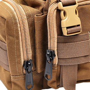 กระเป๋าเดินทางแบบดัฟเฟิล Tactical ขนาดใหญ่ สีโคโยตี้ สำหรับกิจกรรมกลางแจ้ง แคมป์ปิ้ง ท่องเที่ยว รับทำโลโก้  กระเป๋าอเนกประสงค์ กันน้ำ ทนทาน - Product Image 3