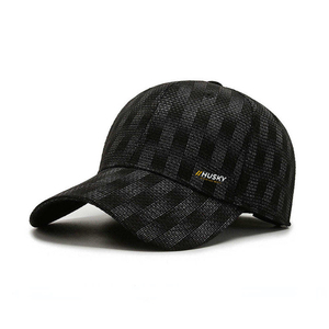 Gorra de Béisbol Unisex de Algodón Husky, 6 Paneles, Ajustable, Logotipo Bordado en la Parte Delantera, Gorra Casual para Adultos - Product Image 1