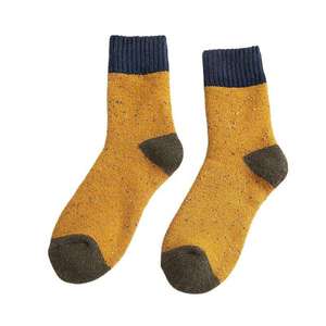<b>Winter</b> Men's Thin Solid Color Spandex/Polyester Mesh Boneless Combed Cotton Quick Dry Breathable Crew Casual <b>Socks</b> - Product Image 2