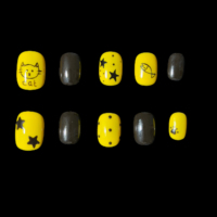 Faux ongles faits à la main, designs variés, livraison rapide, commande en gros directe d'usine, longue durée, réutilisables, application facile