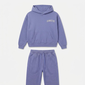 Conjunto Deportivo Hawk Eye para Hombre, Sudadera con Capucha de Tela Delgada, Transpirable, Antibacteriano, Poliéster/Algodón, Cierre con Cordón - Product Image 6