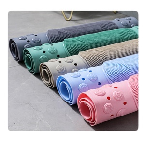 แผ่นรองอาบน้ำพีวีซีสุดหรู ป้องกันการลื่น พร้อมที่ขัดเท้า - Product Image 5