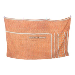 Jaipuri Handmade Kantha Reversible <b>Quilt</b> Throw-Vintage Kantha <b>Quilt</b>-Bohemian Gypsy Bedspread <b>Quilt</b> In India Indian Reversible - Product Image 4