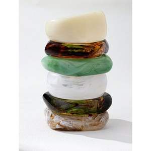 Luxury <b>Resin</b> Napkin <b>Rings</b> for Home and Event Table Decor Premium Table Accent - Product Image 6