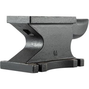 Incudine in Ghisa ad Alta Durezza con Corno Singolo 100 Libbre/45kg 10.4 X 5 Pollici, Base Stabile da Banco, Corno Robusto in Acciaio - Product Image 1