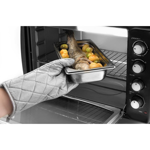 Guanto da forno in cotone alluminizzato resistente al calore per cottura e grigliate sicure - Product Image 1