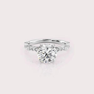 Anillo de Compromiso de Moissanita Elegante Más Vendido para Mujer, Joyería Clásica de Boda con Diseño Atemporal, Disponible para la Venta - Product Image 1