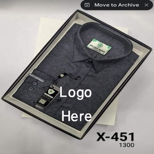 Meilleure vente chemise formelle de bureau pour hommes 100% coton manches longues saison d'automne qualité supérieure Bangladesh prix supérieur à l'exportation - Product Image 2