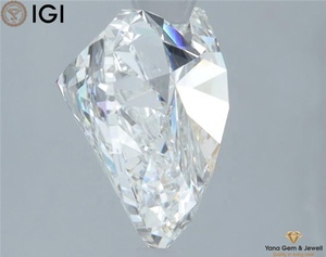 Diamant CVD de laboratoire en forme de cœur lumineux de 4,01 carats, couleur F, clarté VVS2, avec certificat IGI pour créer un pendentif d'amour - Product Image 4