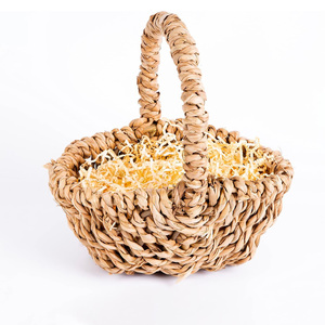 Seagrass easter <b>baskets</b> bulk buy <b>cheap</b> price handmade sea grass storage <b>basket</b> with handles - Product Image 4