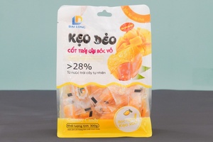 3D Peel-Off Green Mango Gummy Candy Relleno derretido de frutas frescas naturales Sabores de azúcar para todas las edades - Product Image 4