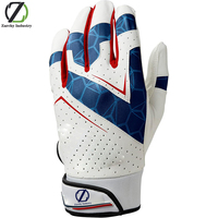 Guantes de Bateo de Béisbol para Adultos, de Cuero, Acolchados para Invierno, Antideslizantes, en Varios Colores
