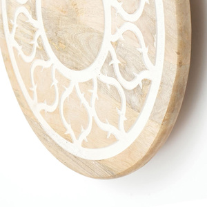 Organizador de cocina de madera de mango personalizado Lazy Susan, encimera de alta calidad, especias, despensa, almacenamiento, estante pivotante para alimentos - Product Image 5