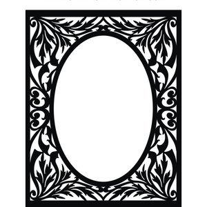 Customized Eco-Friendly Laser Cut Photo <b>Frame</b> With Intricate Floral Rose & Butterfly Pattern Vintage Hollow Picture <b>Frame</b> - Product Image 4
