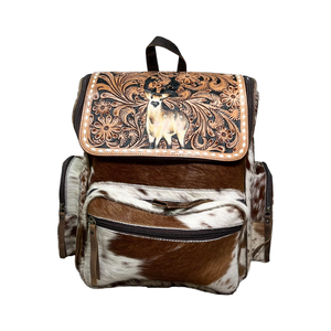 Mochila Táctica Multifuncional de Cuero Genuino para Exteriores y Escuela, Impermeable, con Curva Fisiológica en la Espalda, Logotipo Personalizado, Poliéster - Product Image 1