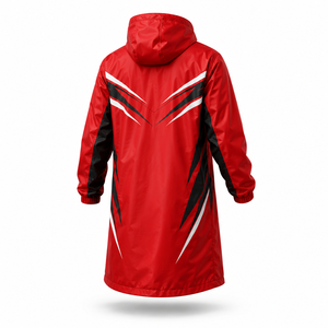 Custom <b>Long</b> Hooded Waterproof Rain <b>Jacket</b> Windproof Breathable Outdoor Raincoat <b>for</b> <b>Men</b> & Women Hiking Fishing Camping Work OEM - Product Image 3