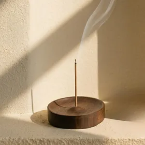 Cendrier en bois naturel élégant à prix abordable pour la collecte des cendres et l'utilisation spirituelle - Product Image 4