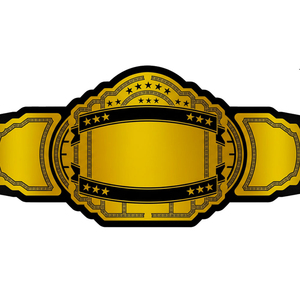 Ceinture de champion de luxe avec détails en relief, finition métallique, matériaux de haute qualité, construction durable, logo personnalisé, OEM - Product Image 6