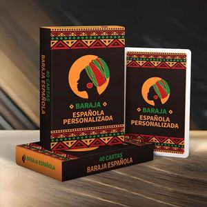 Cartas de Juego de Plástico Personalizadas para el Mercado Español con Revestimiento Único, para Uso Familiar, en Caja Individual - Product Image 3