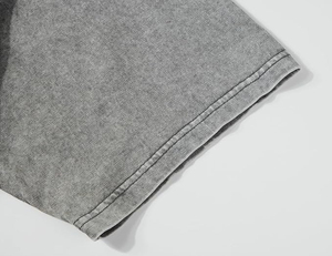 T-shirts pour hommes en coton 100% 300 g/m², col rond, imprimé léopard, formels, surdimensionnés, écologiques, respirants, manches régulières - Product Image 5