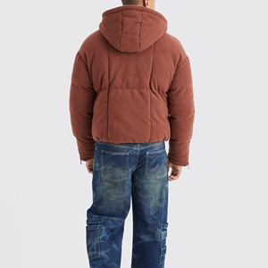 Custom Design Men Winter Puffer <b>Jacket</b> Thick <b>Warm</b> Bubble Down <b>Jacket</b> Hooded <b>Waterproof</b> Outdoor <b>Jacket</b> Supplier - Product Image 6