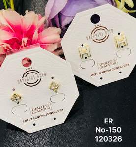 Pendientes de Acero Inoxidable Chapados en Oro Antideslustre, Geométricos, Modernos, para Mujer, Joyería Minimalista de Moda - Product Image 6