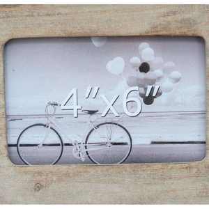 Cadre photo élégant en résine et bois avec incrustations de os, cadre photo unique, cadre photo moderne - Product Image 4